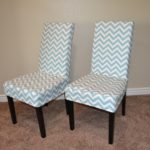 Parson Chair Slipcovers to Complete the Dining Room Chairs